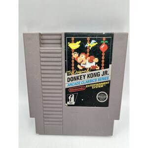 Nintendo NES Donkey Kong Jr 5 Screw Video game Cartridge | Tested & Working